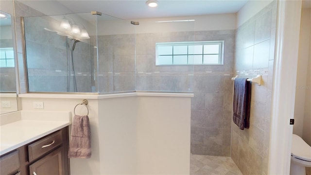 90 Randolph Dr, Palm Coast, FL 32164 - full bath with vanity and walk in shower