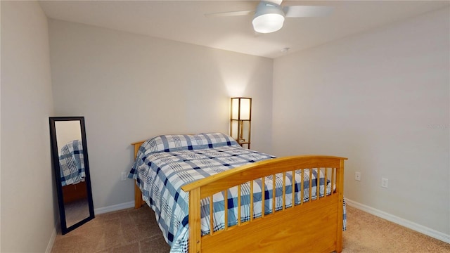90 Randolph Dr, Palm Coast, FL 32164 - bedroom with carpet floors and ceiling fan