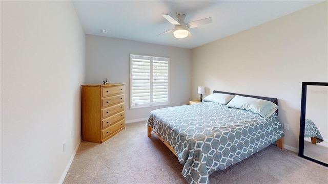 90 Randolph Dr, Palm Coast, FL 32164 - carpeted bedroom featuring baseboards and ceiling fan