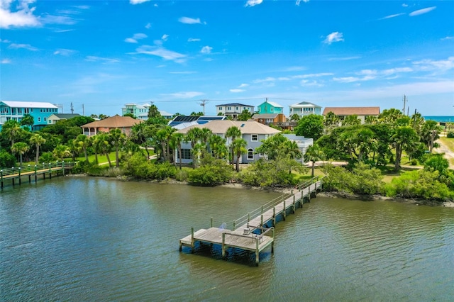 101 N 22nd St, Flagler Beach, FL 32136 - dock featuring a water view