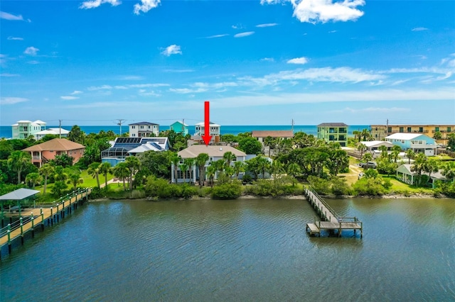 101 N 22nd St, Flagler Beach, FL 32136 - aerial view of a nearby body of water