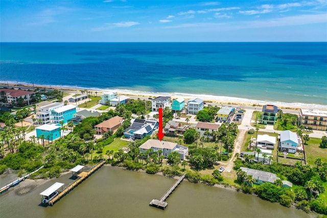 101 N 22nd St, Flagler Beach, FL 32136 - bird's eye view of a nearby body of water