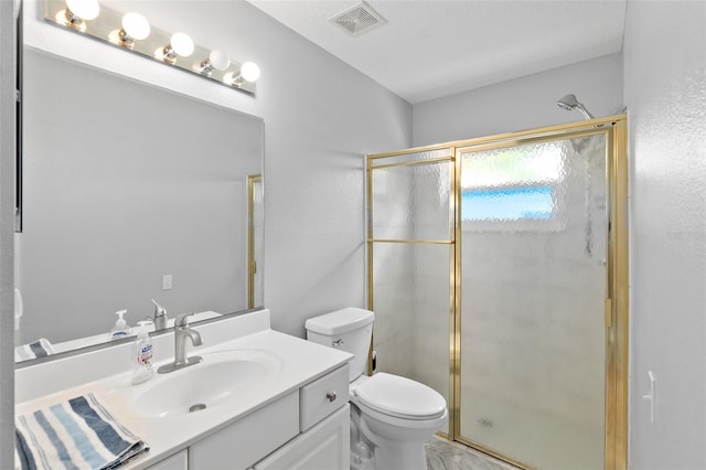 101 N 22nd St, Flagler Beach, FL 32136 - bathroom featuring vanity and a shower stall