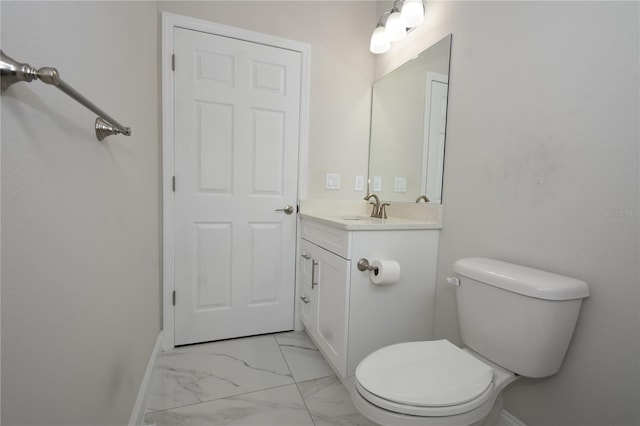 77 Green Cir, Palm Coast, FL 32164 - bathroom featuring vanity and marble finish flooring