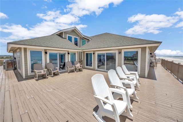 9353 Old A1A, Saint Augustine, FL 32080 - view of wooden terrace