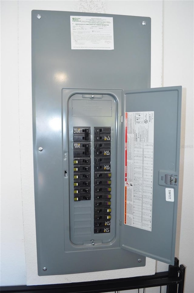 35 Putter Dr, Palm Coast, FL 32164 - utility room featuring electric panel
