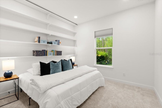 476 Stirling Bridge Dr, Ormond Beach, FL 32174 - carpeted bedroom with baseboards and recessed lighting