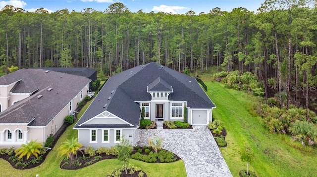 476 Stirling Bridge Dr, Ormond Beach, FL 32174 - view from above of property featuring a forest