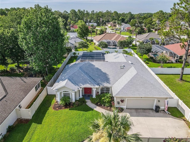 8 Wiltshire Pl, Palm Coast, FL 32164 - aerial perspective of suburban area