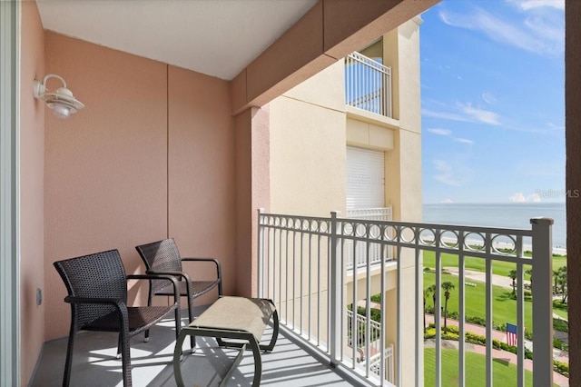 200 Ocean Crest Dr Unit 813, Palm Coast, FL 32137 - balcony with a water view
