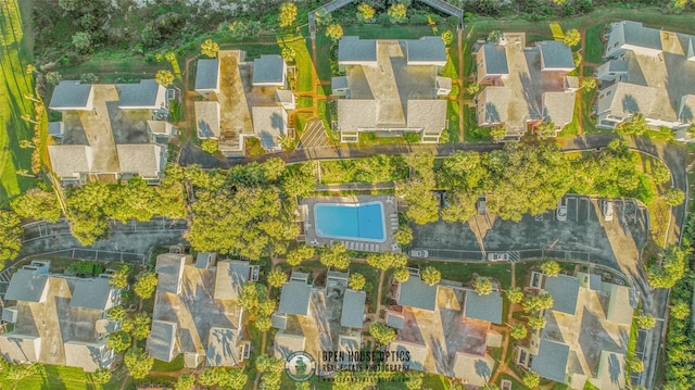 6300 A1A S Unit A11U, Saint Augustine, FL 32080 - aerial perspective of suburban area with a pool area