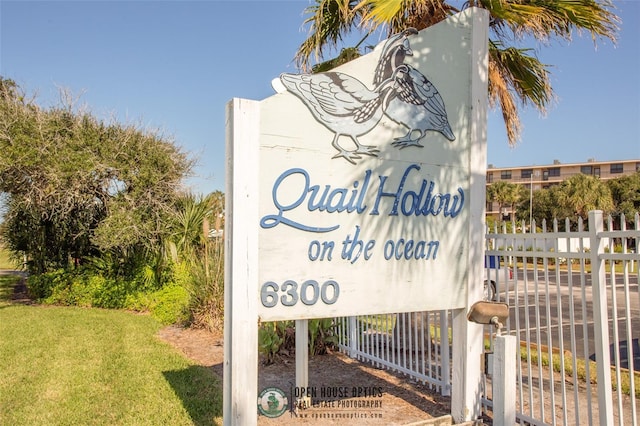 6300 A1A S Unit A11U, Saint Augustine, FL 32080 - view of community sign