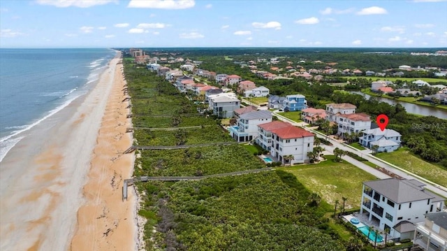 23 Ocean Ridge Blvd N, Palm Coast, FL 32137 - aerial perspective of suburban area featuring extended coastline