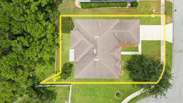 1707 Southern Belle Ln, Port Orange, FL 32128 - view of subject property featuring property parcel outlined