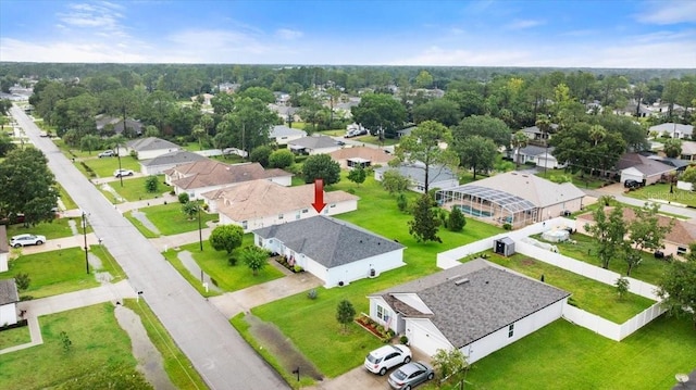 25 Round Mill Ln, Palm Coast, FL 32164 - aerial perspective of suburban area