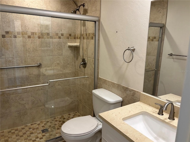 32 S Ocean Palm Villa Dr S Unit 320, Flagler Beach, FL 32136 - bathroom with vanity and a stall shower