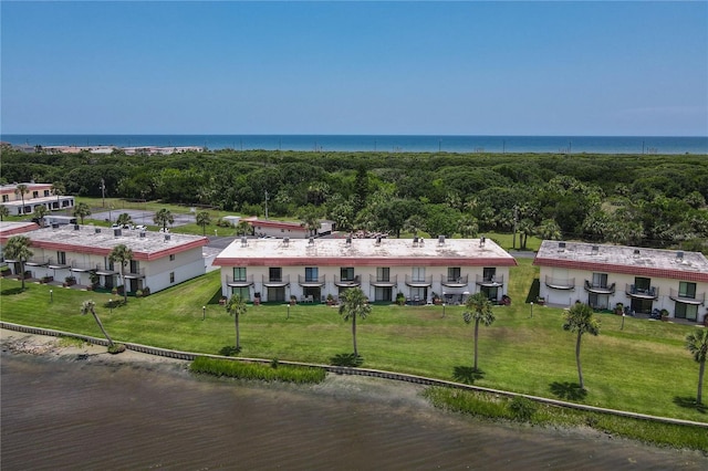 32 S Ocean Palm Villa Dr S Unit 320, Flagler Beach, FL 32136 - drone / aerial view of a large body of water