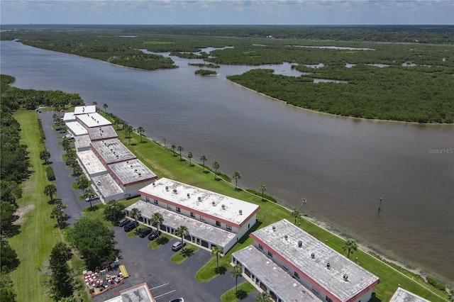 32 S Ocean Palm Villa Dr S Unit 320, Flagler Beach, FL 32136 - bird's eye view of a nearby body of water and a heavily wooded area