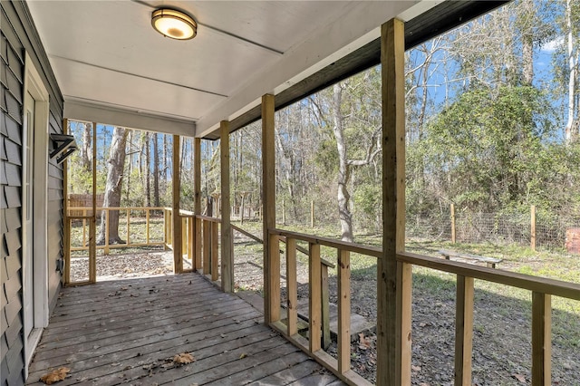 54221 Cravey Rd, Callahan, FL 32011 - view of wooden deck