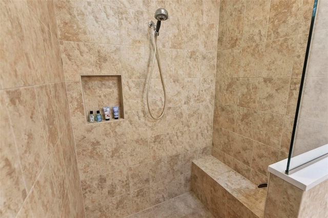15 Long Pl, Palm Coast, FL 32137 - bathroom with tiled shower