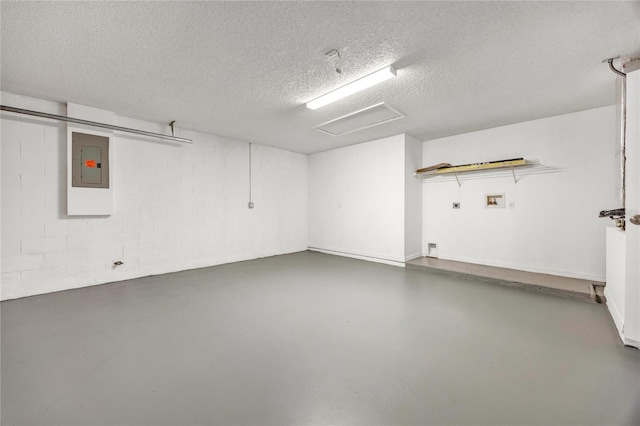 112 Ulaturn Trl, Palm Coast, FL 32164 - garage with electric panel and concrete block wall