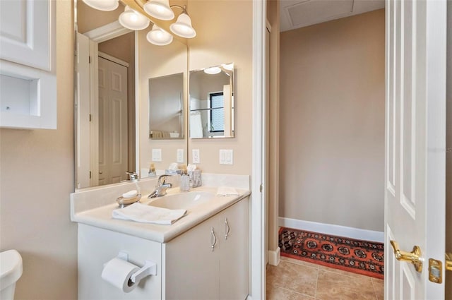 23 Creekside Dr, Palm Coast, FL 32137 - bathroom featuring vanity and toilet