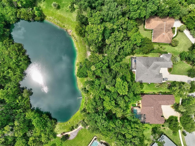 23 Creekside Dr, Palm Coast, FL 32137 - aerial view of property and surrounding area with a nearby body of water