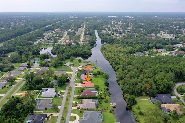 16 Birchwood Pl, Palm Coast, FL 32137 - aerial view of property's location featuring a nearby body of water and nearby suburban area