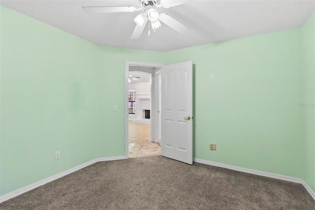 2790 Pelham Cir, Deltona, FL 32738 - unfurnished bedroom featuring carpet and ceiling fan