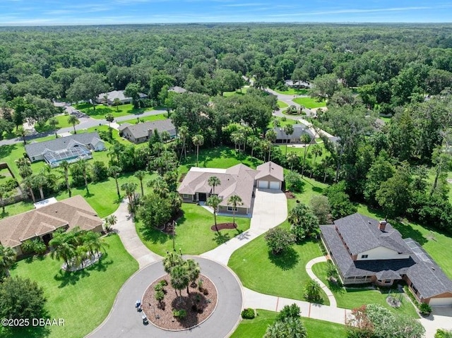 3959 S Chinook Ln, Ormond Beach, FL 32174 - aerial view of residential area featuring a forest