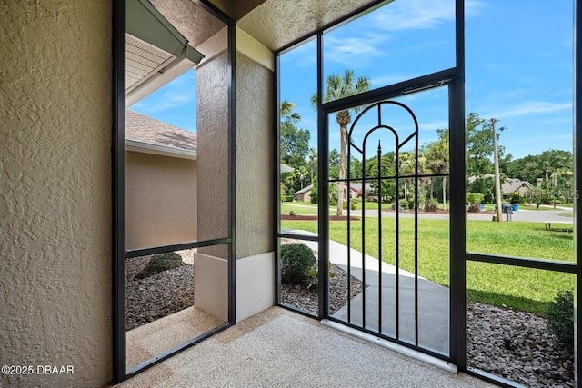 3959 S Chinook Ln, Ormond Beach, FL 32174 - view of unfurnished sunroom