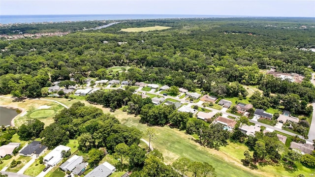 16 Courtney Pl, Palm Coast, FL 32137 - aerial view of property and surrounding area featuring a large body of water, a local golf course, and nearby suburban area