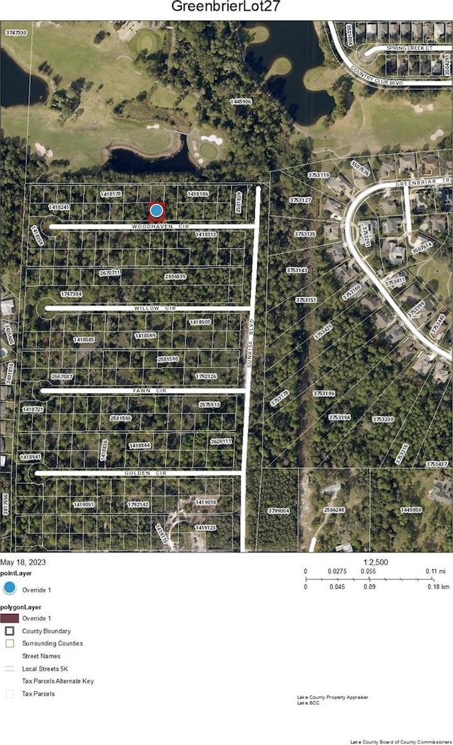 Greenbriar Trl, Mount Dora FL, 32757 land for sale