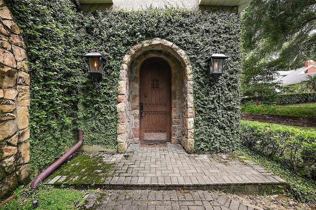 view of entrance to property