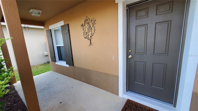 view of entrance to property