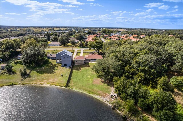 10120 Lakeshore Dr, Clermont, FL 34711 - aerial perspective of suburban area with a large body of water