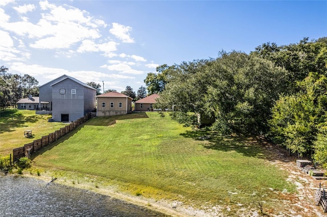 10120 Lakeshore Dr, Clermont, FL 34711 - view of yard featuring a water view