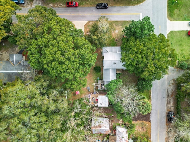 view of aerial view