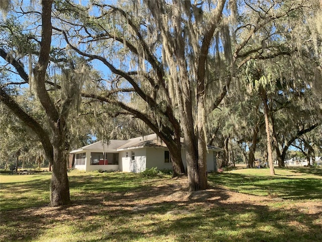 view of yard