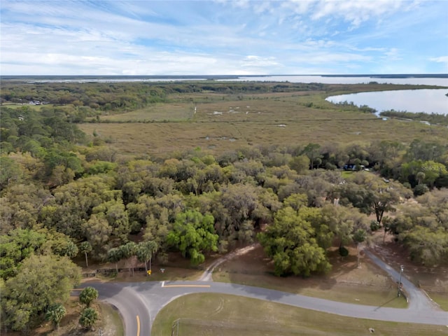 view of aerial view