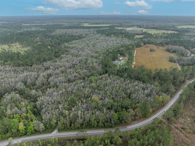 view of aerial view