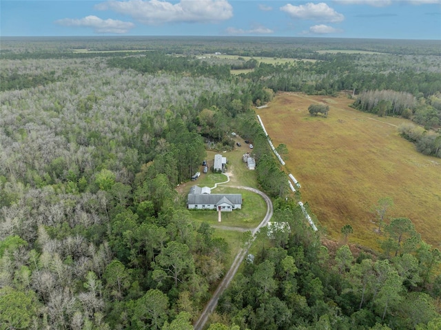 view of drone / aerial view