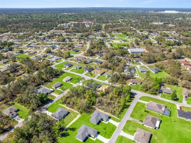 view of aerial view