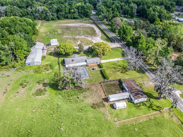 view of aerial view