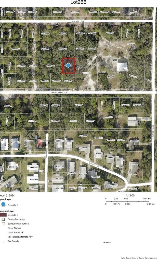 LOT266 Brookside Cir, Mount Dora FL, 32757 land for sale