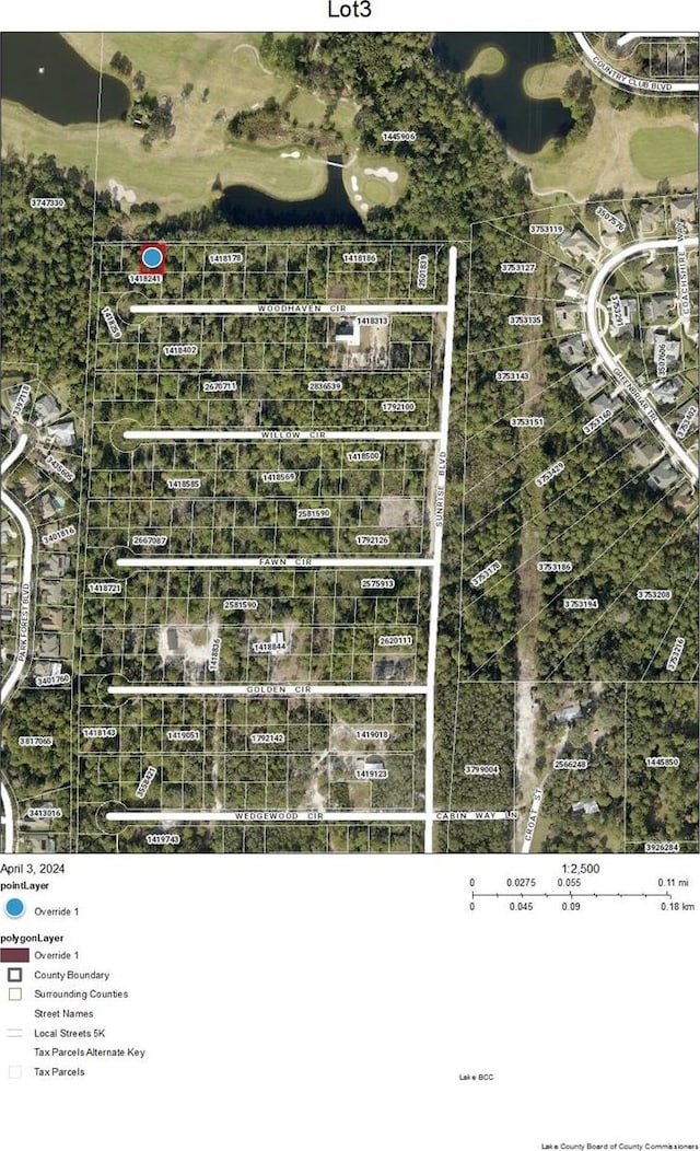 LOT3 Chase Ct, Mount Dora FL, 32757 land for sale