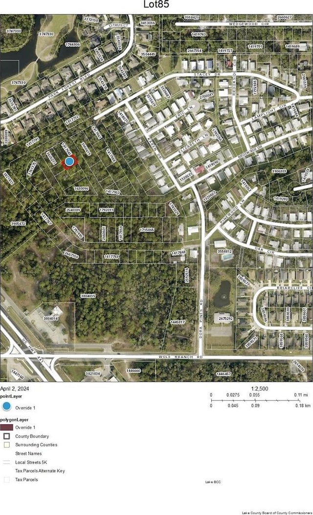 LOT85 Stacey Dr, Mount Dora FL, 32757 land for sale