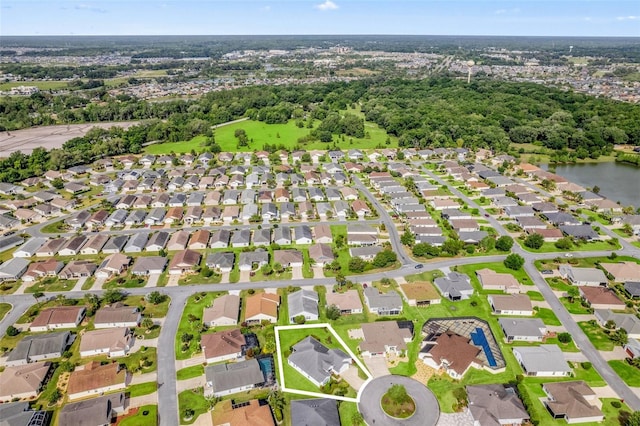 view of aerial view