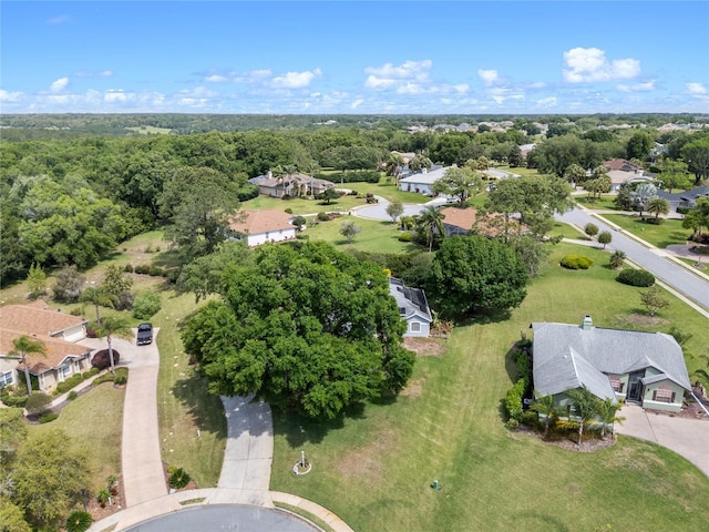 view of aerial view