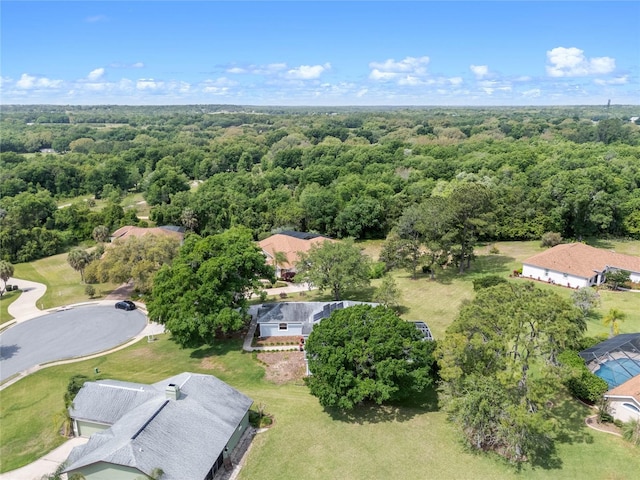 view of aerial view